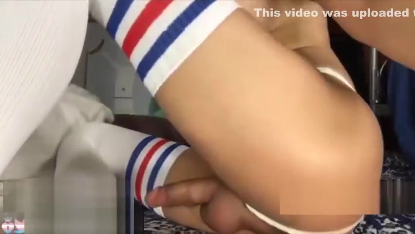 Horny shemale big dick jerking