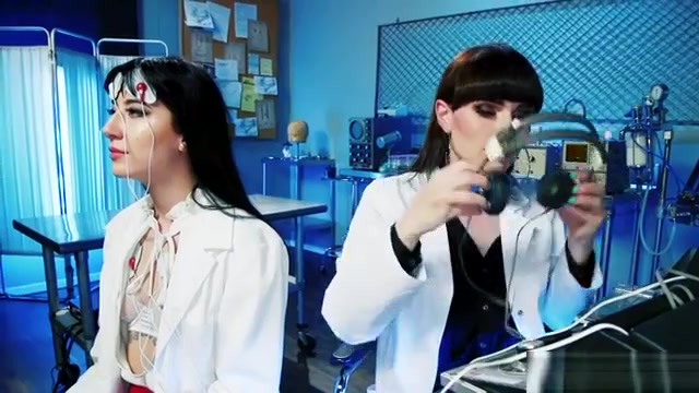 Sexy shemale doctor rimming alt brunette