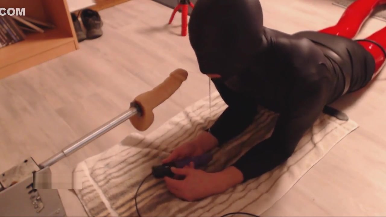 Throat and Anal Fucking by machine