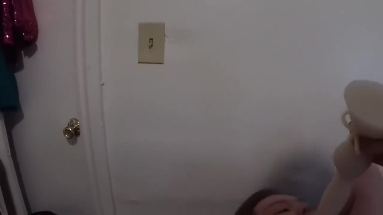 Virgin puppy while sucking first cock