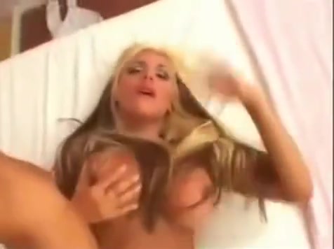 Copulation With nice-looking blonde ladyman