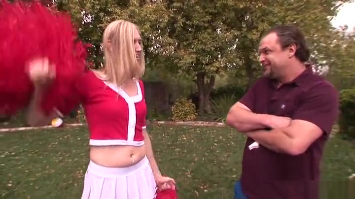 shemale Cheerleader Lucia Mathews plowed Hard