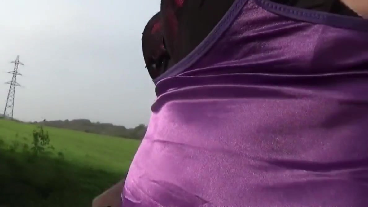 shemale transvestite pumping cock dildo outdoor sissy linger