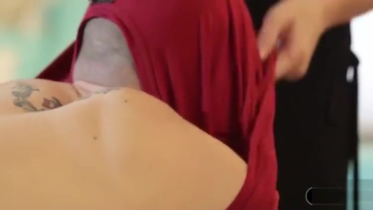 Ts Mandy Mitchell making a guy suck and anals him for spying