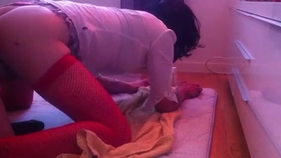 Easter Anal Fist for sissy crossdresser in Sweden
