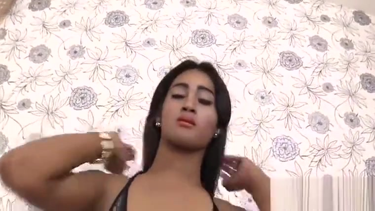Ladyboy analyzed and masturbates cock
