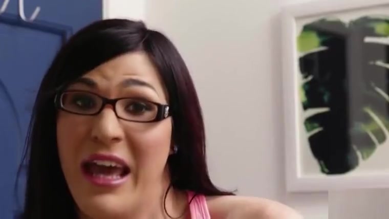 Brunette T-girl Stefani Special gets fucked from behind