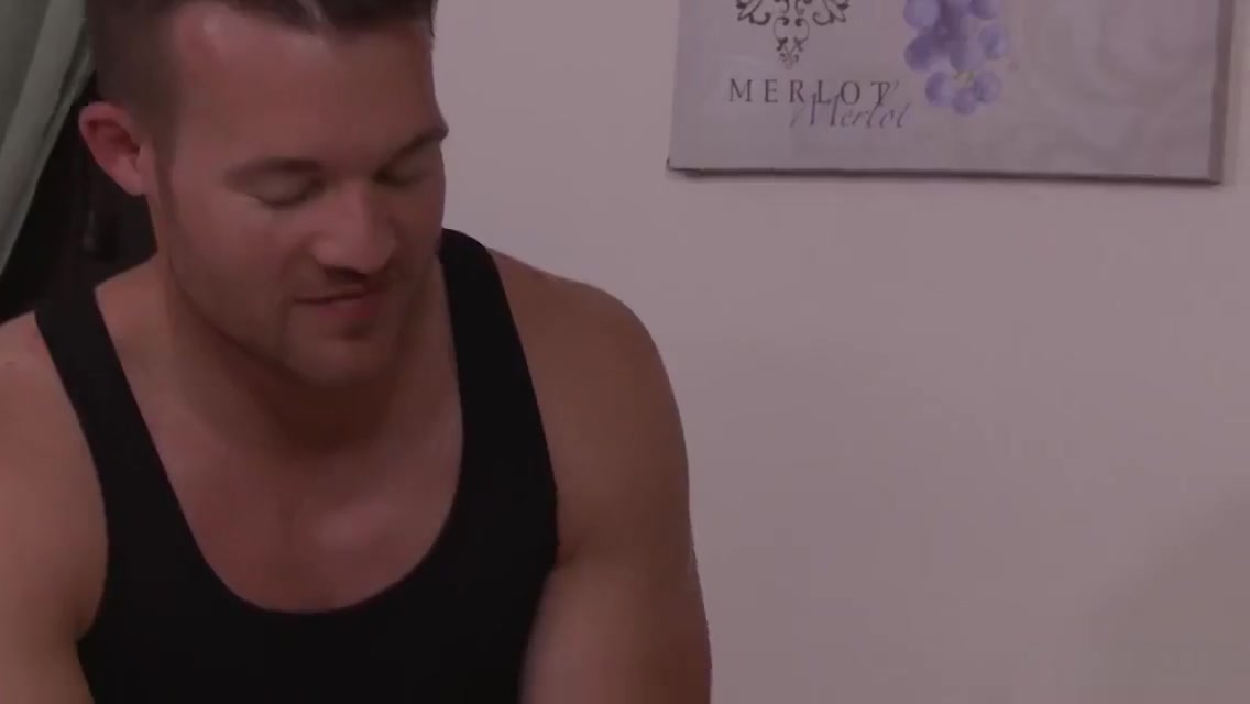 Horny massage guy anal fucks a busty latina shemale