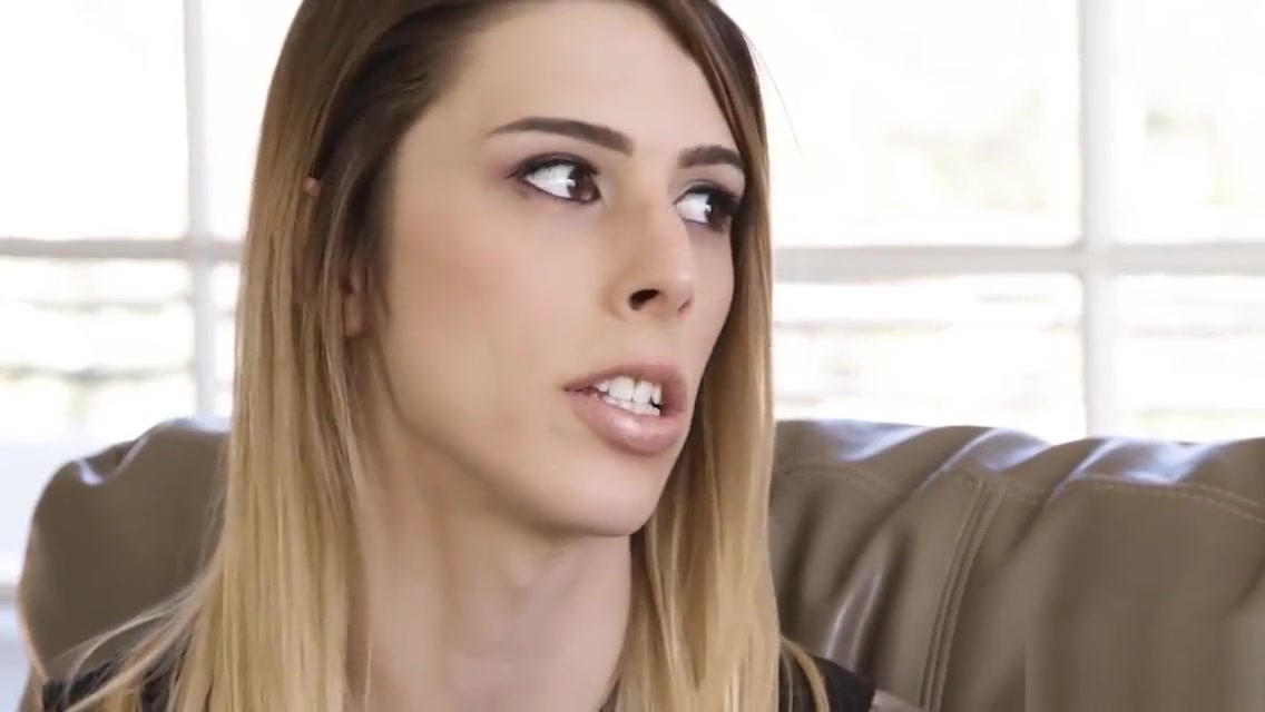 Sexy criminal busty shemale anal fucked by a black guy