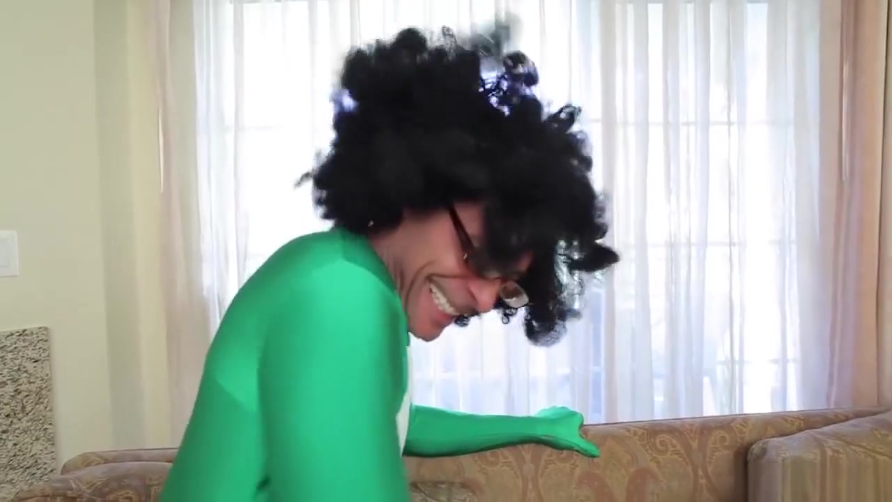 Delia Delions bonks The man In Green