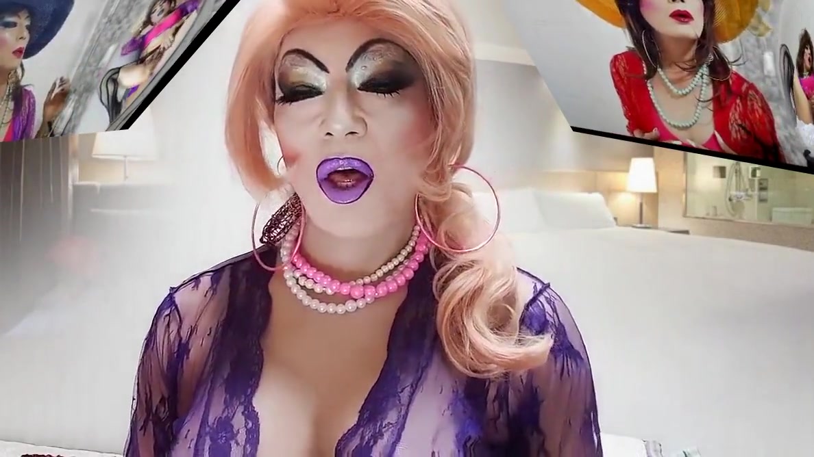 sissy slut niclo hot makeup masturbation