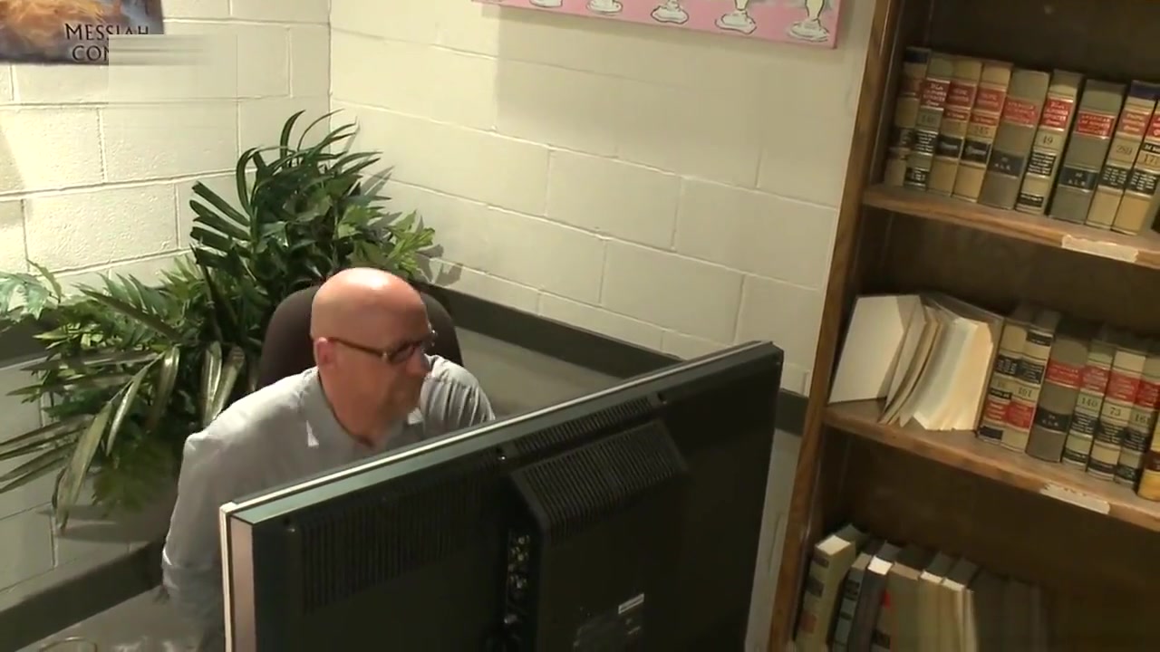 Black shemale fucks colleague in office