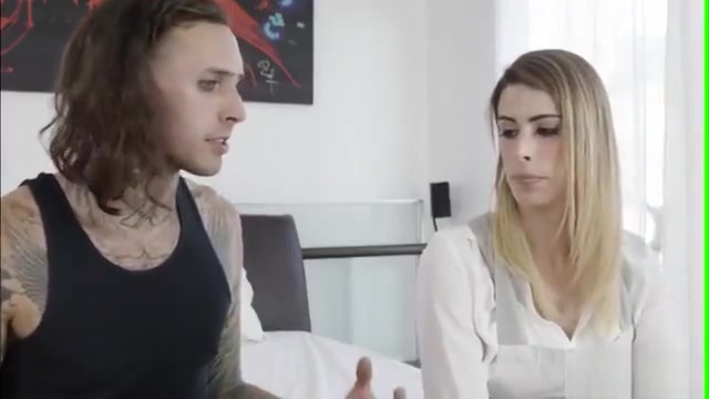 TS Casey Kisses bends over for anal fuck