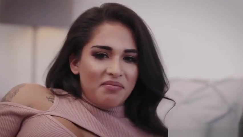 Hot Busty TS Jane Marie let dude cum on her titties