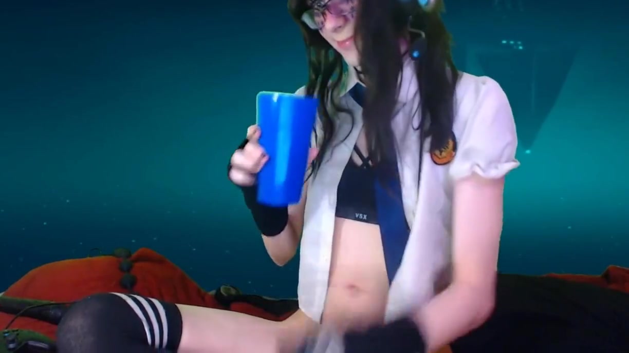 shemale creampie ha myself