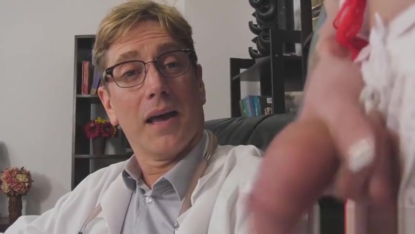 TS nurse Chelsea Marie has sex with the handsome Dr!