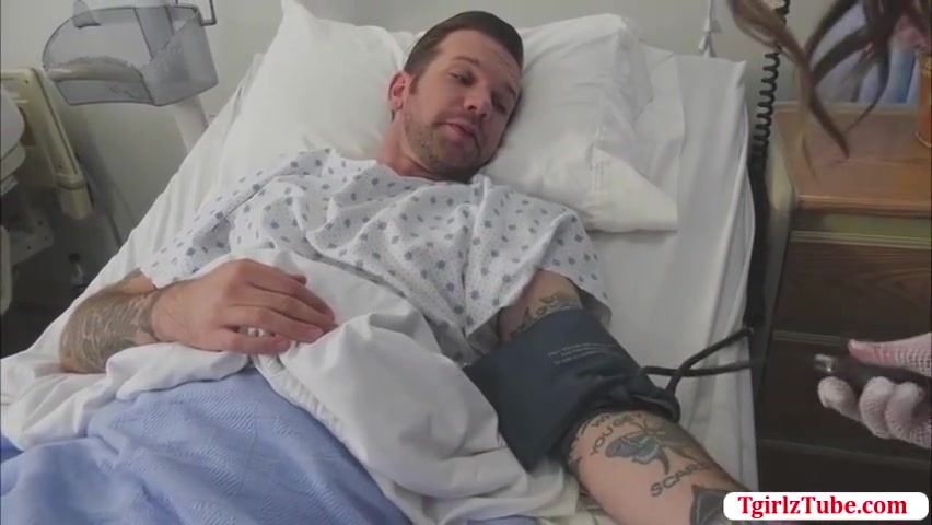 Horny Dude didnt expect to fuck Hot Nurse Ladyboy Korra DelRios ass