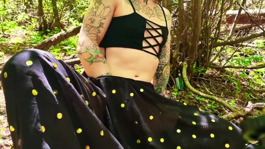 encounter with a forest nymph