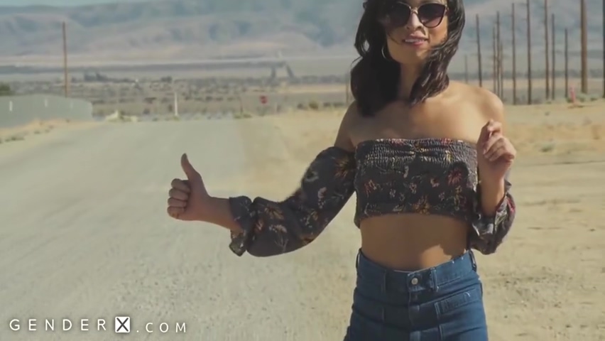 Latina Babe Dumped & Ditched, Fucks Driver Who Saves Her - Valentina Mia