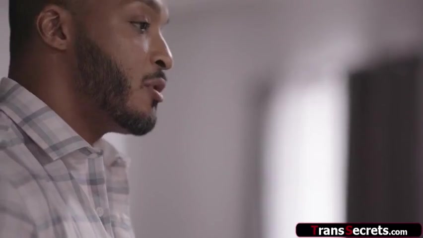 Trans Jenna Gargles Sucked And Anal Fucked By Black Stepdad