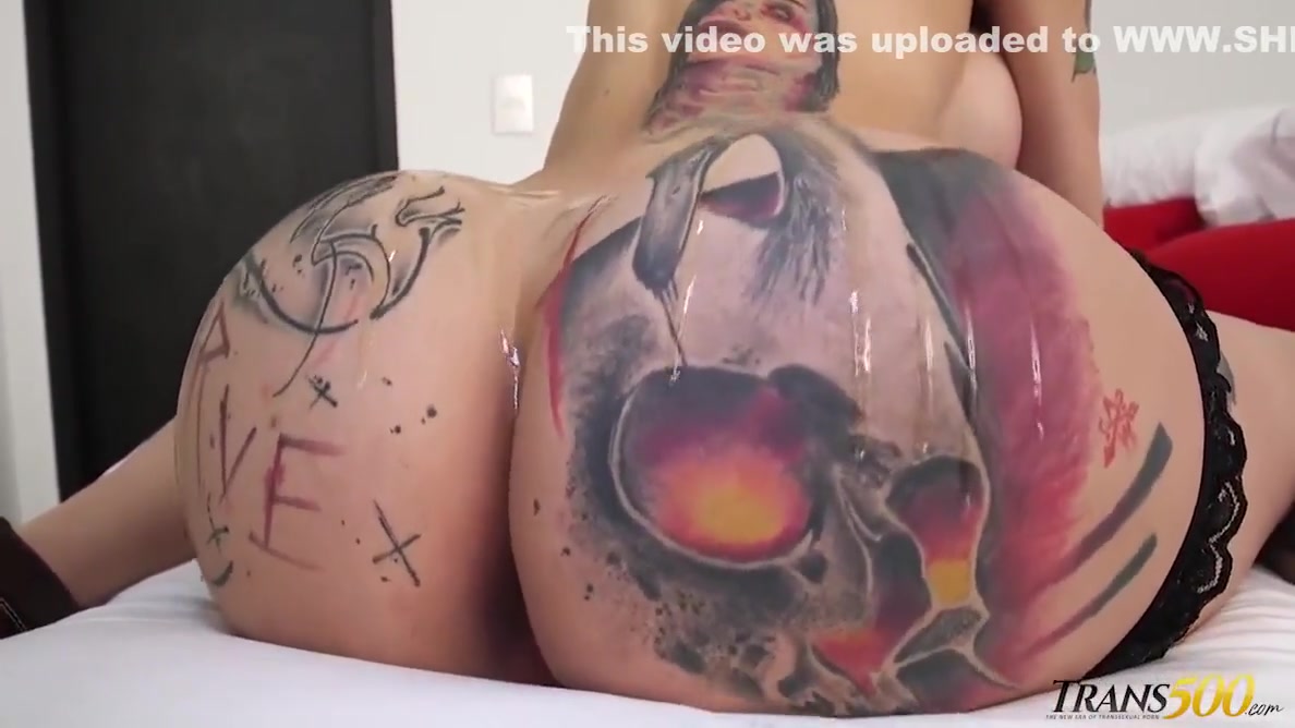Big Ass Shemale Twerking On Dick