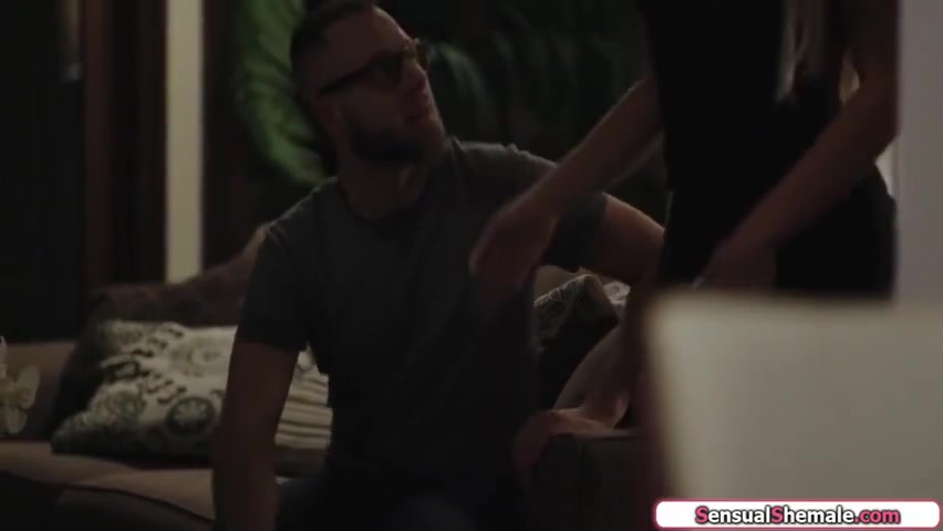 Busty Ts Stepmom Eva Paradis Barebacks And Facefucks Stepson