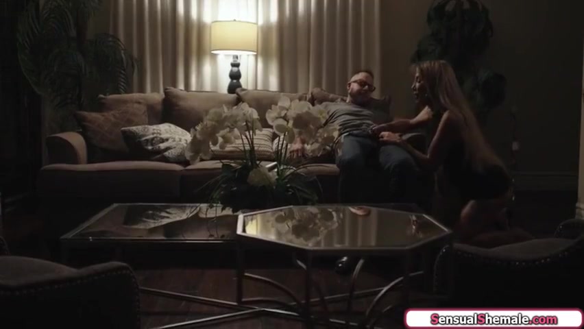 Busty Ts Stepmom Eva Paradis Barebacks And Facefucks Stepson