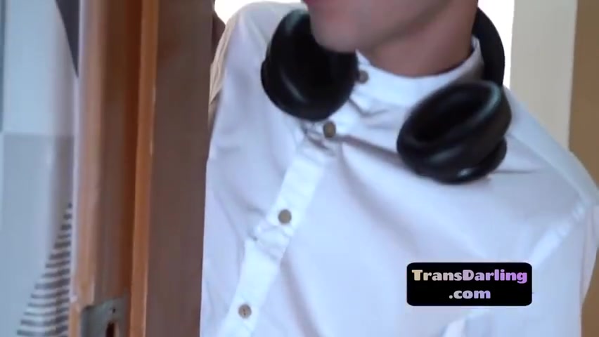 Nathany Gomes - Busty Latina Trans Rimmed Before Bareback Sex
