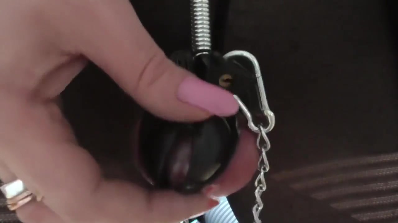 Sissy In Chains Have Multiple Ruined Orgasms & Self Cum In Mouth