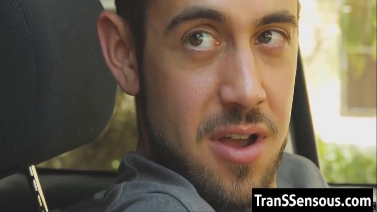 Hitchhiker Is A Tranny!