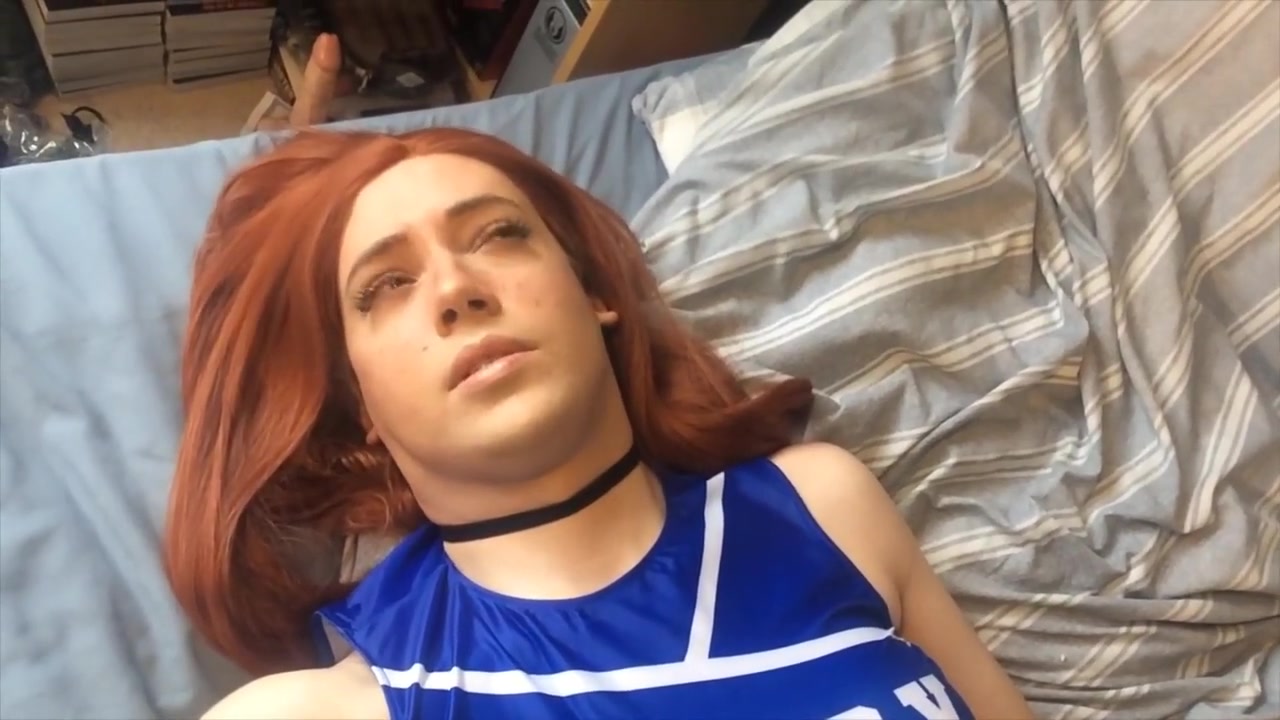 Plain Teacher Becomes Horny Shemale Cheerleader (caption Story)