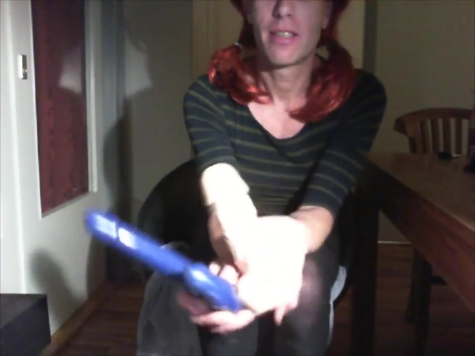 Anouk Tranny Slut - Unloading Three Cumdumps From Her Rosebud Gaping Ass After Anal Creampie
