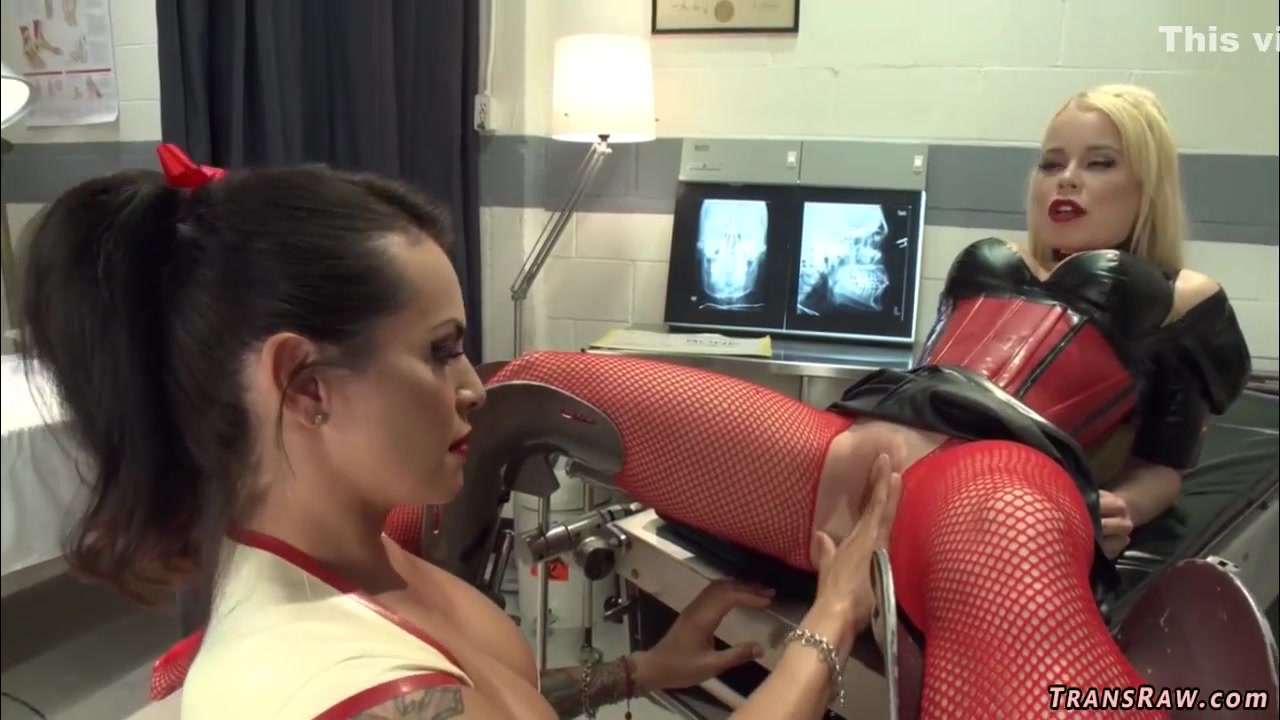 Nikki Delano - Ts Nurse In Latex Nailing Bombshell