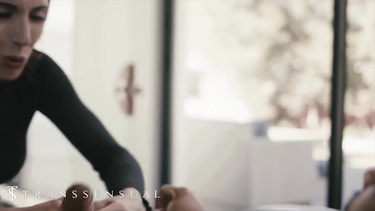 Transsensual – Dillon Diaz Slides His Dick Inside But Gets Interrupted By Melanie Brooks