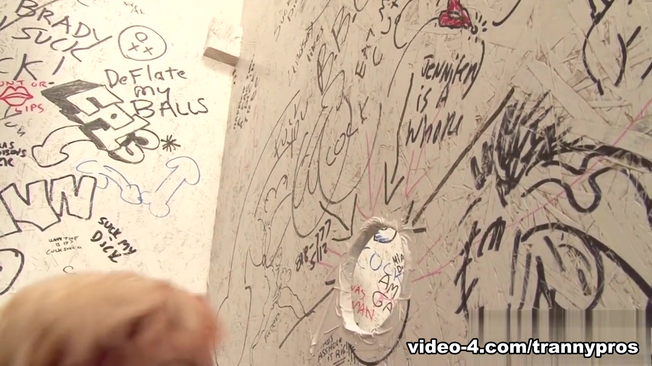 Kristy Snow, Aubrey Kate in Tranny Glory Hole Surprise