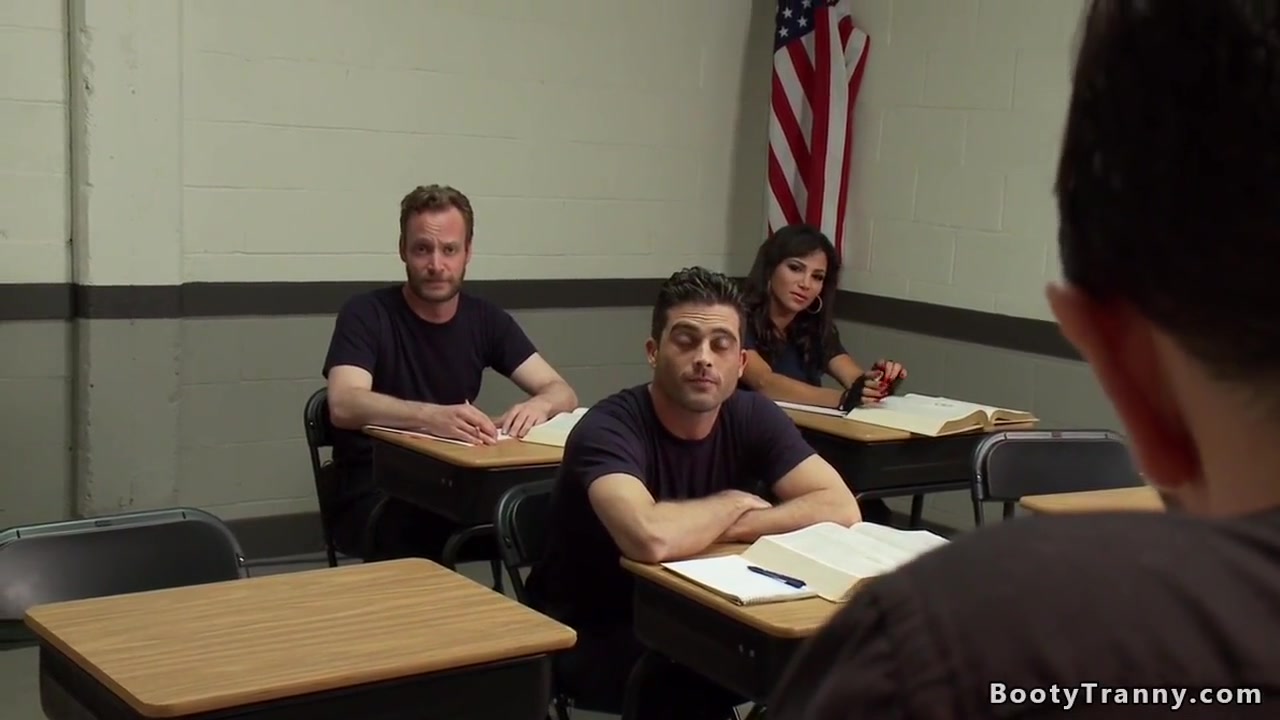 Police Academy Shemale student 18+ Getting Laid