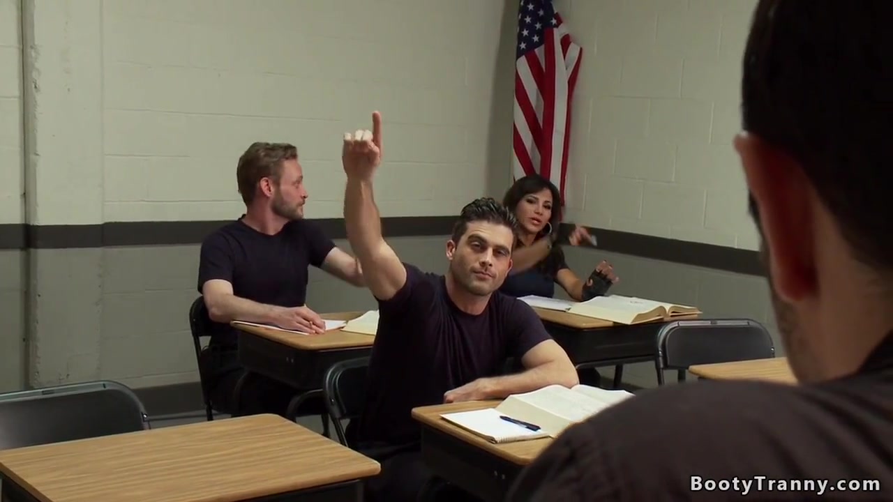 Police Academy Shemale student 18+ Getting Laid