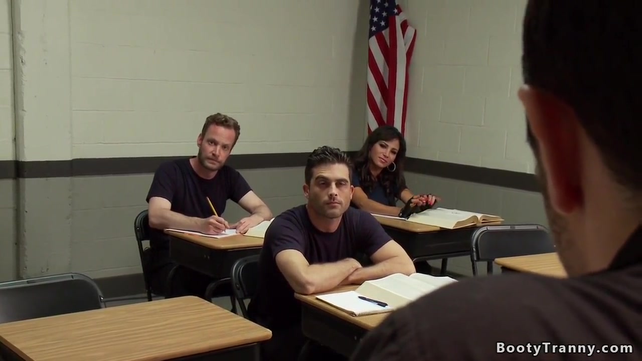 Police Academy Shemale student 18+ Getting Laid