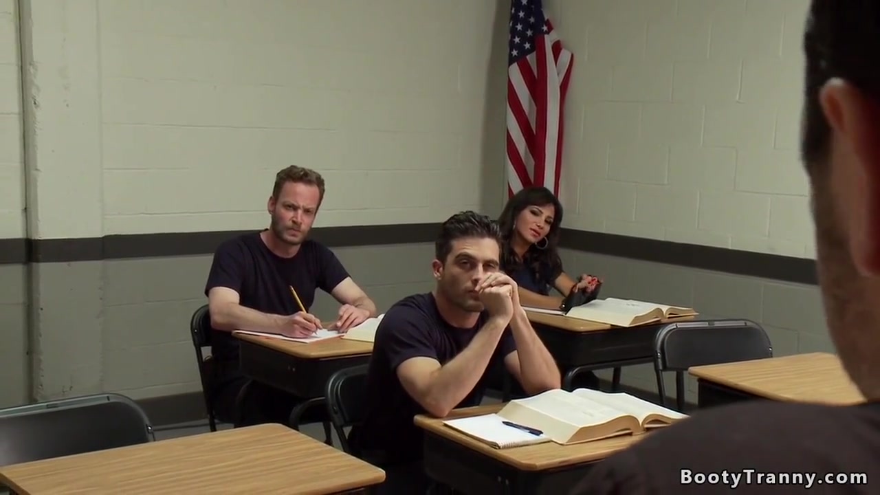 Police Academy Shemale student 18+ Getting Laid