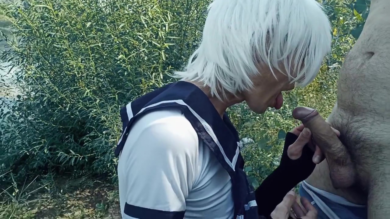 Monster Cock And His Femboy In Public