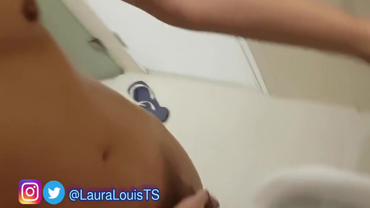 Ts Does Her Daily Bathroom Rituals For You - Laura Louis
