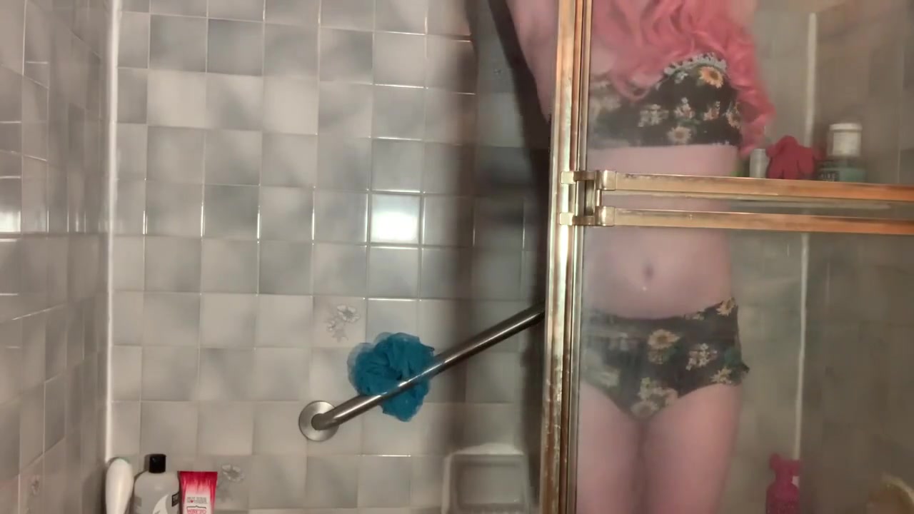 Sissy Shower Time 1