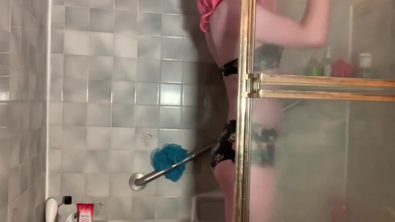 Sissy Shower Time 1