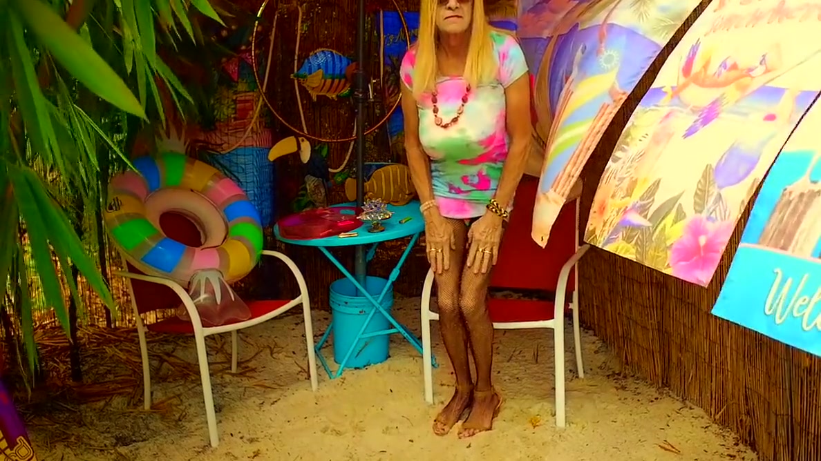Pakalolo Cd Crossdresser Beach Motel Big Tits Panties