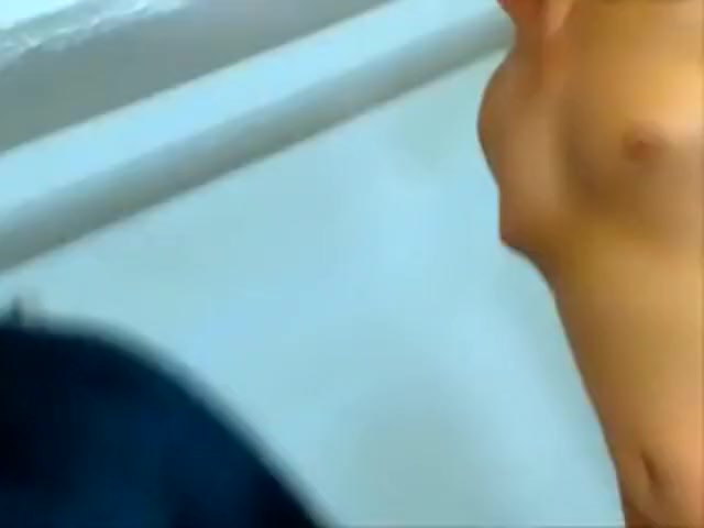 Nice busty colombian shemale is sucking off her boyfriend