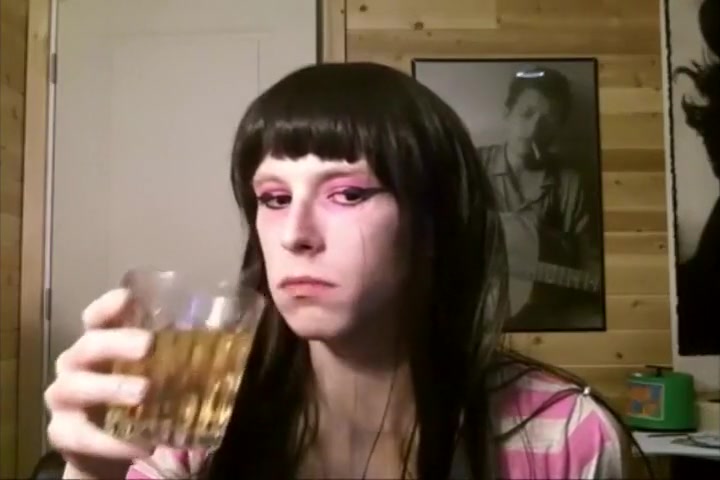 TGirl Enjoys Her Pee