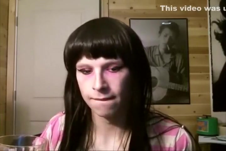 TGirl Enjoys Her Pee