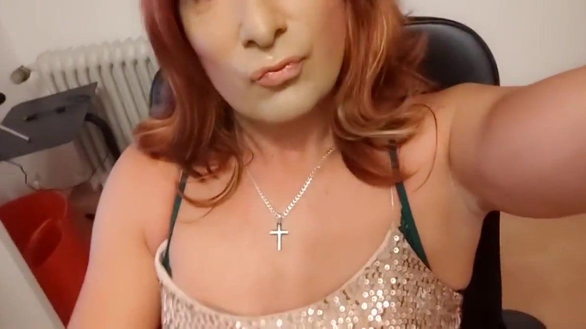 Transvestite Eats Own Sperm