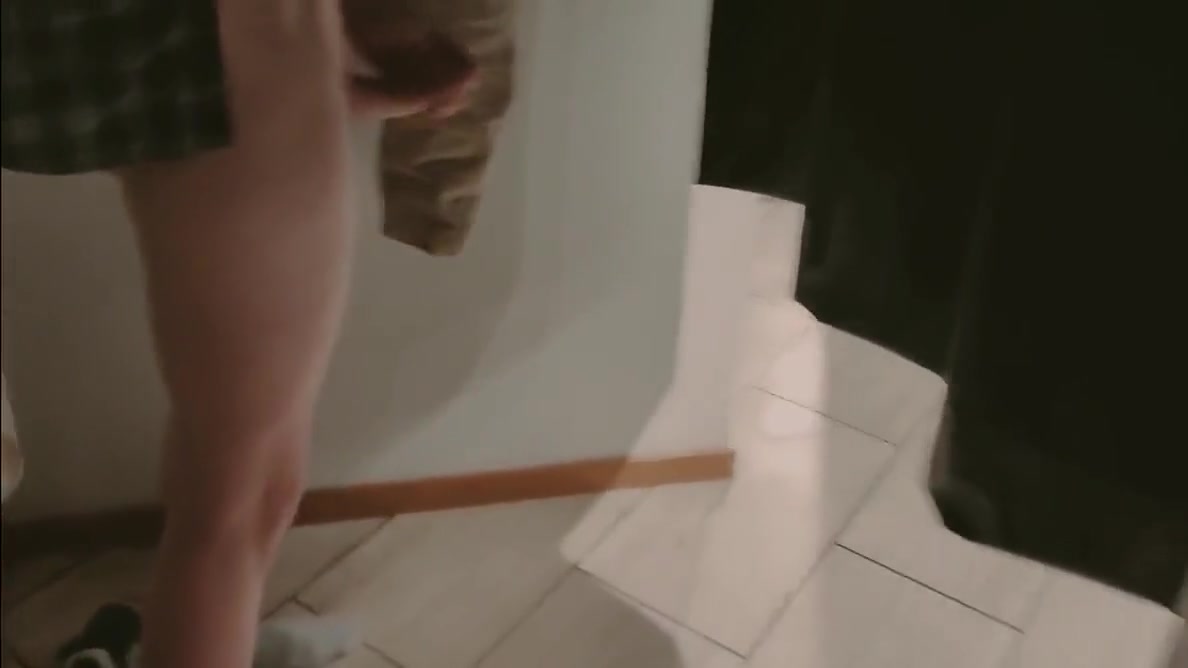 Cumshot In A Public Dressing Room