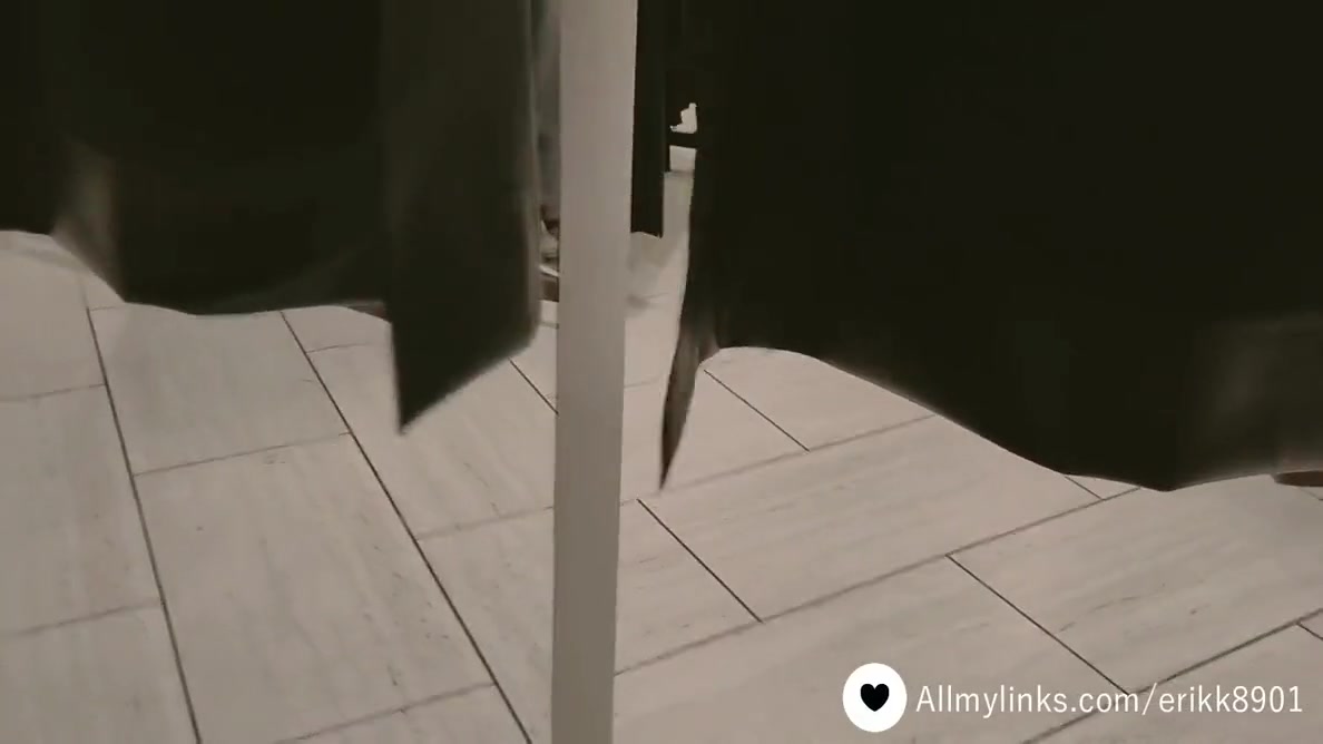 Cumshot In A Public Dressing Room